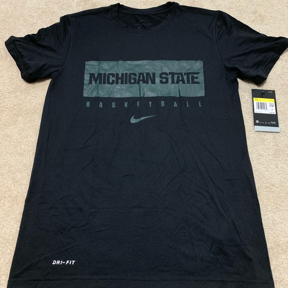 Michigan State Spartans Nike Dri Fit Tee